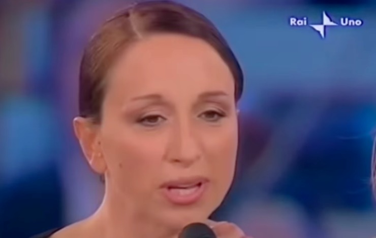 Laura Valente presenta sua figlia a Sanremo 2007