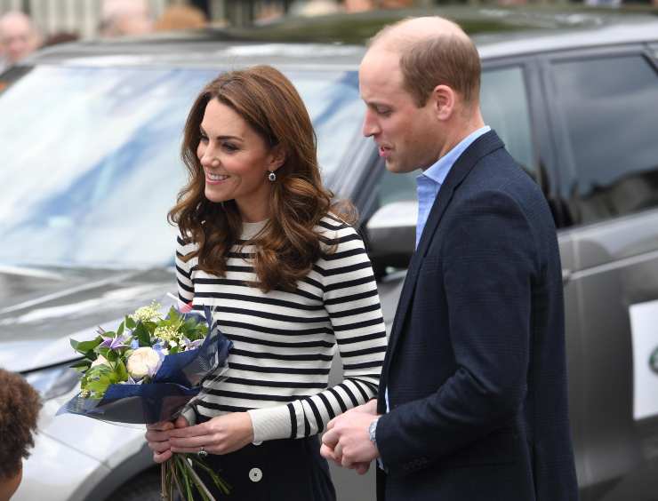 William e Kate positività