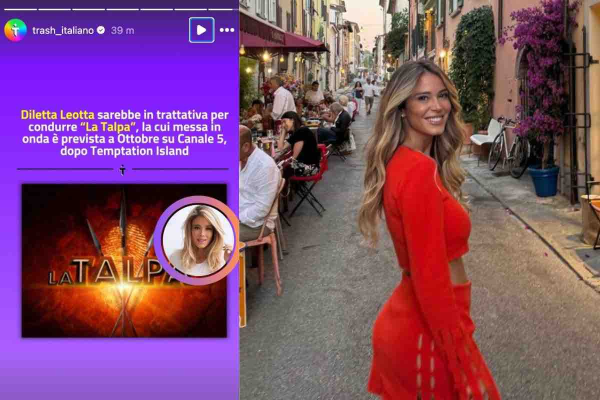 Buone notizie per Diletta Leotta 