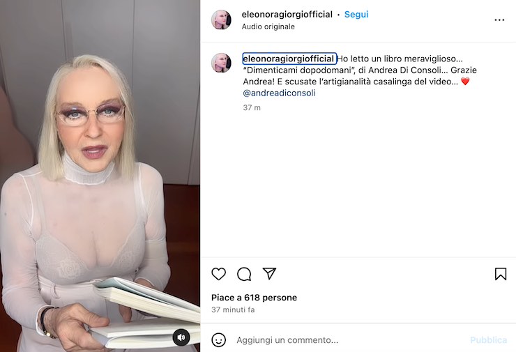 eleonora giorgi come sta