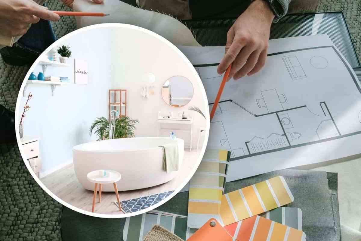 bagno piccolo trucco farlo sembrare più grande