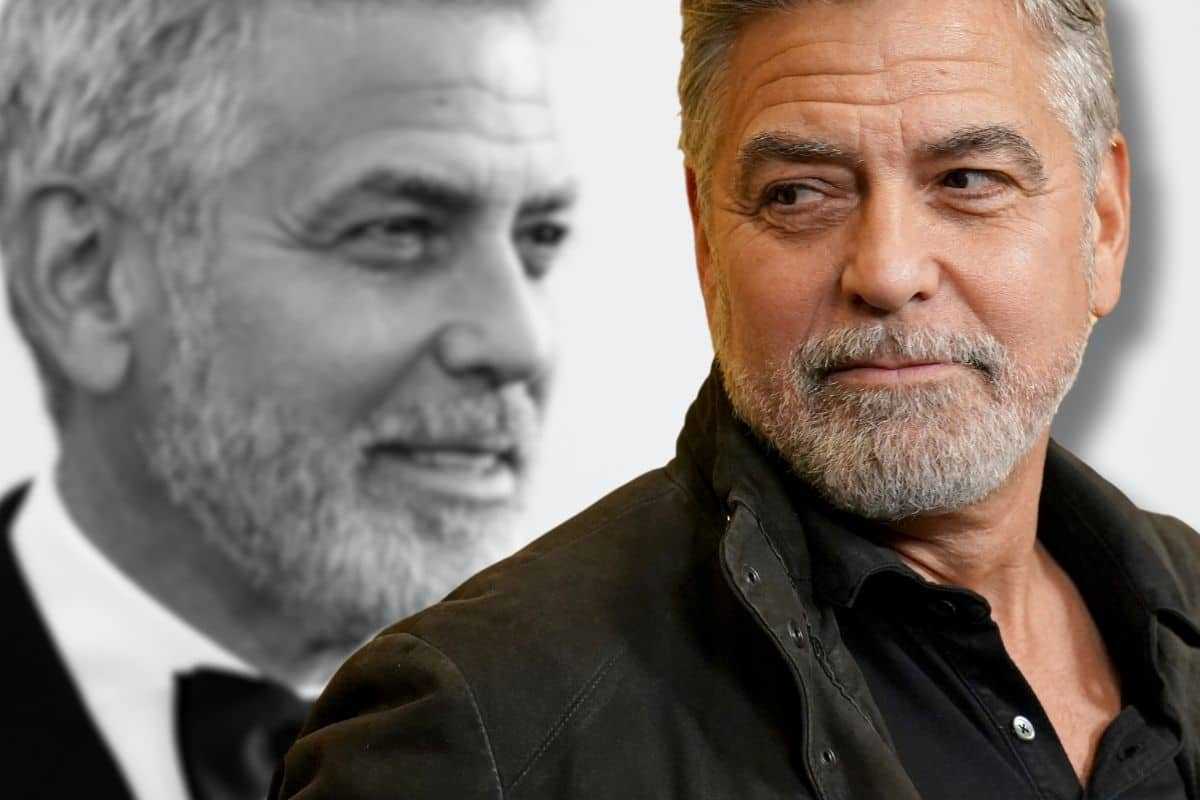 George Clooney insieme alla sua famiglia