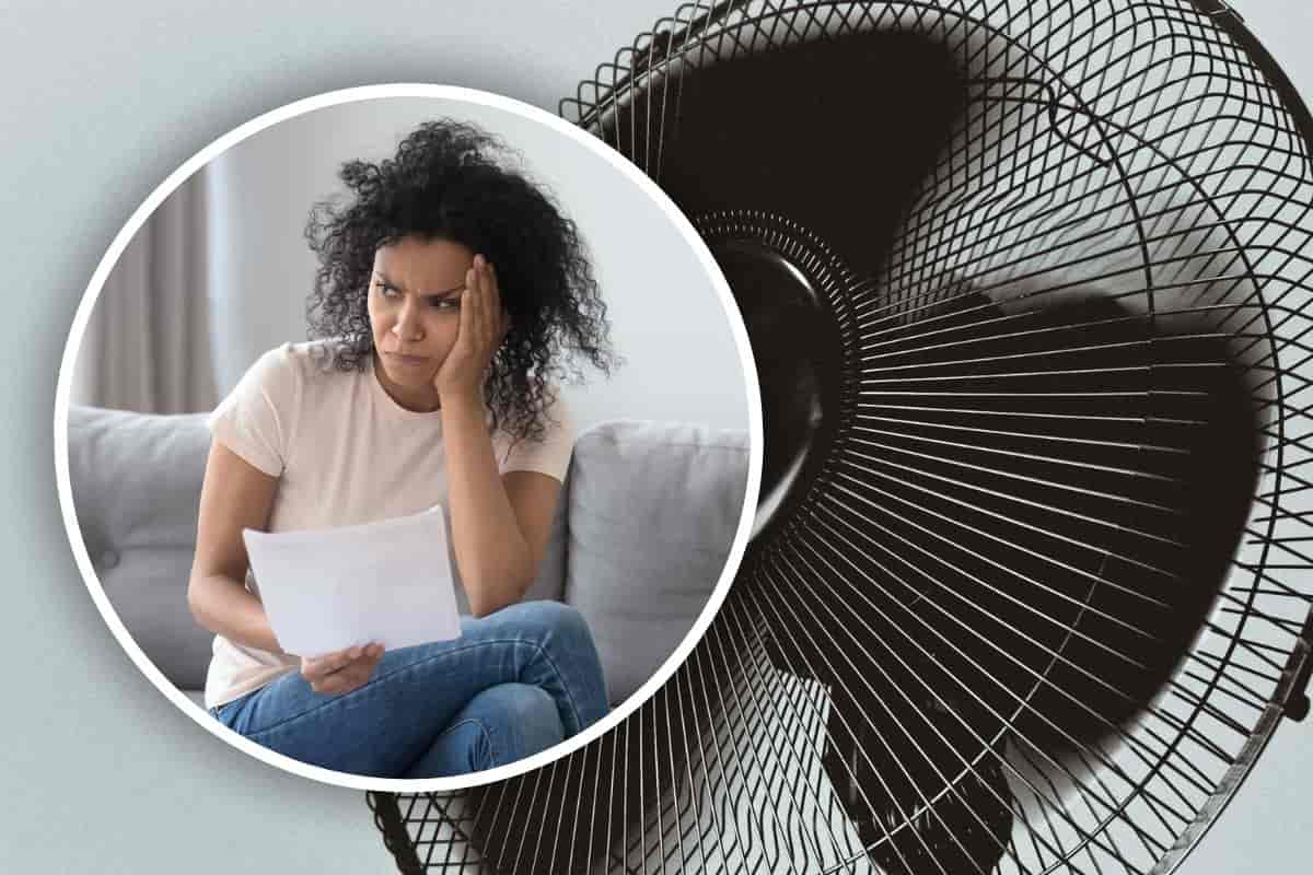 Ventilatore usano modo errato consumi elettricità