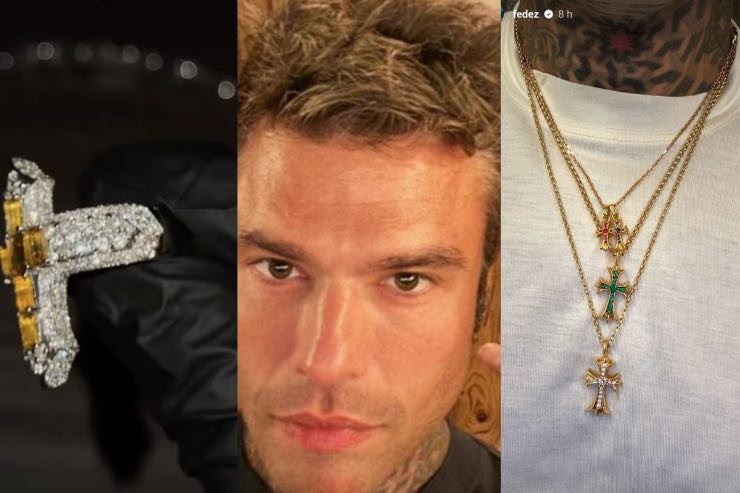 fedez collane anelli