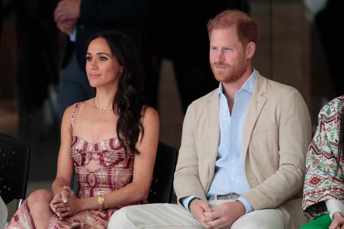 meghan e harry gesto notato da tutti