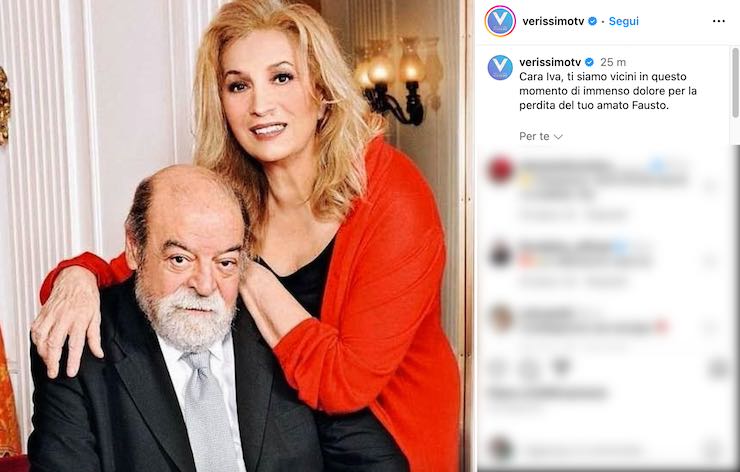 iva zanicchi è morto il compagno