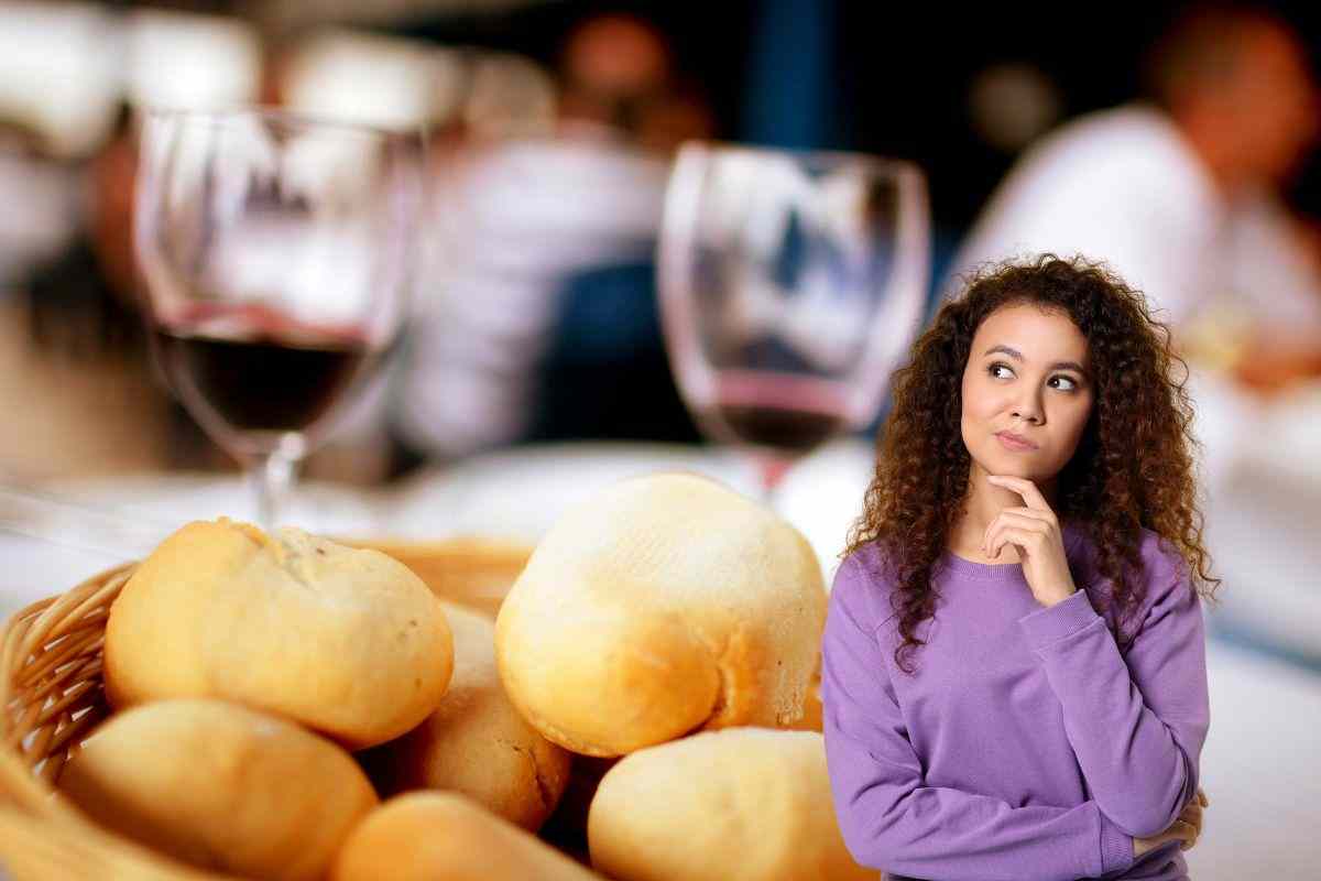 perché servono sempre pane e vino al ristorante