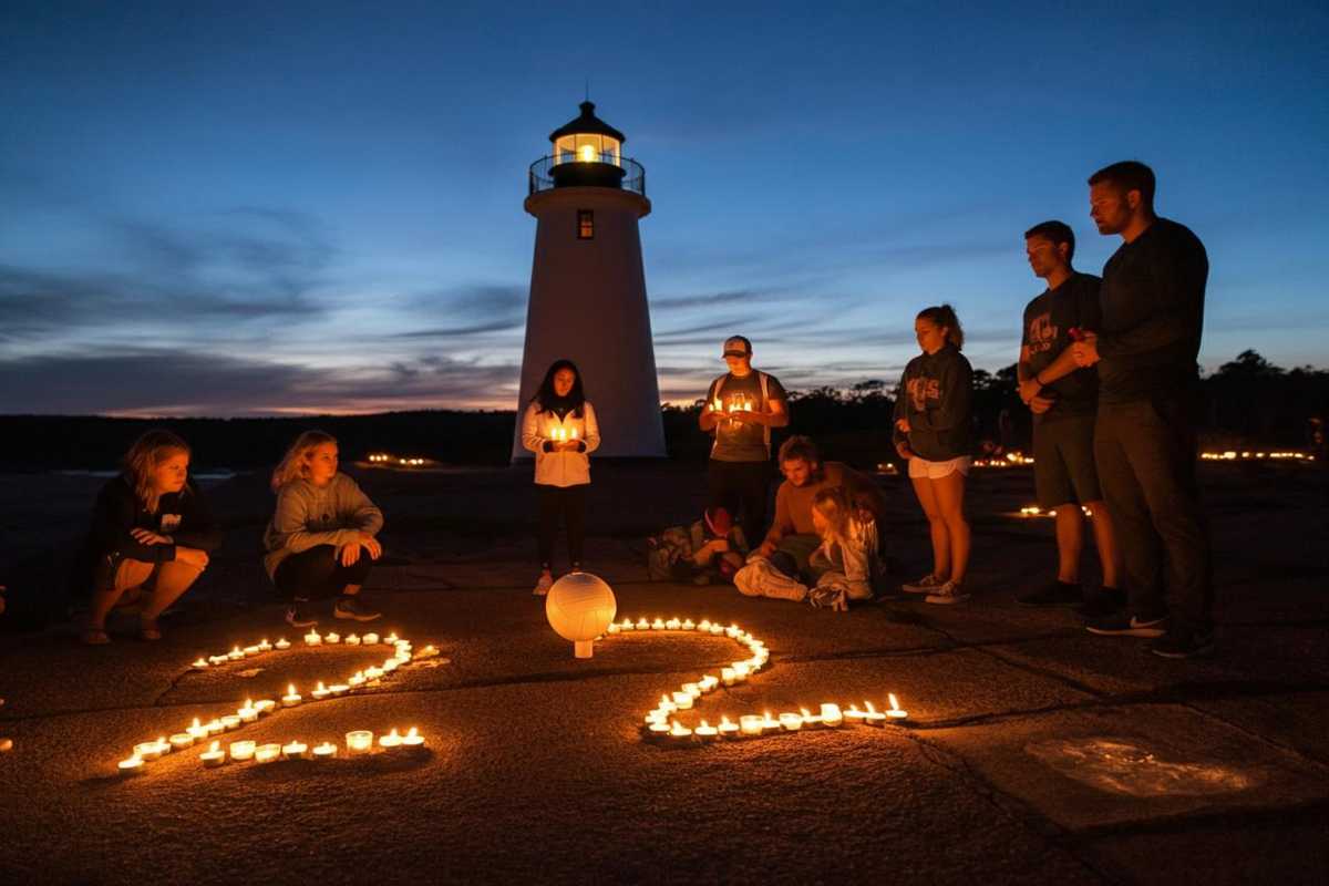 Besozzo celebra larimar con 15 rose e candele in un toccante tributo