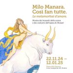 I capolavori di Milo Manara illuminano Mozart a Modena