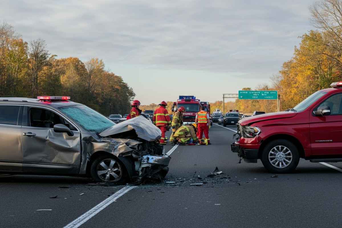 Incidente sull'a29: una donna lotta per la vita in ospedale