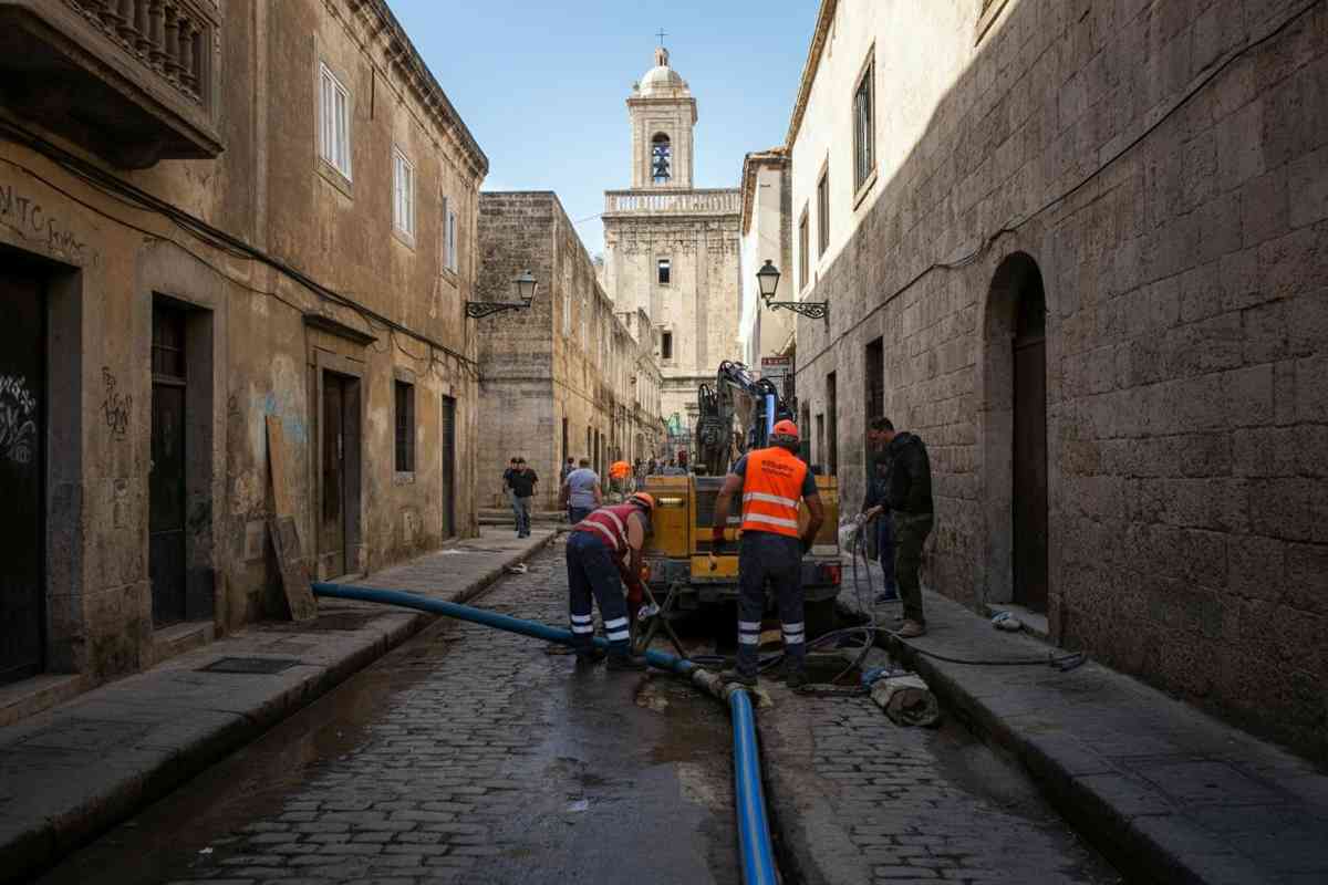 Palermo in crisi: parte del centro rimane senz'acqua per guasto idrico