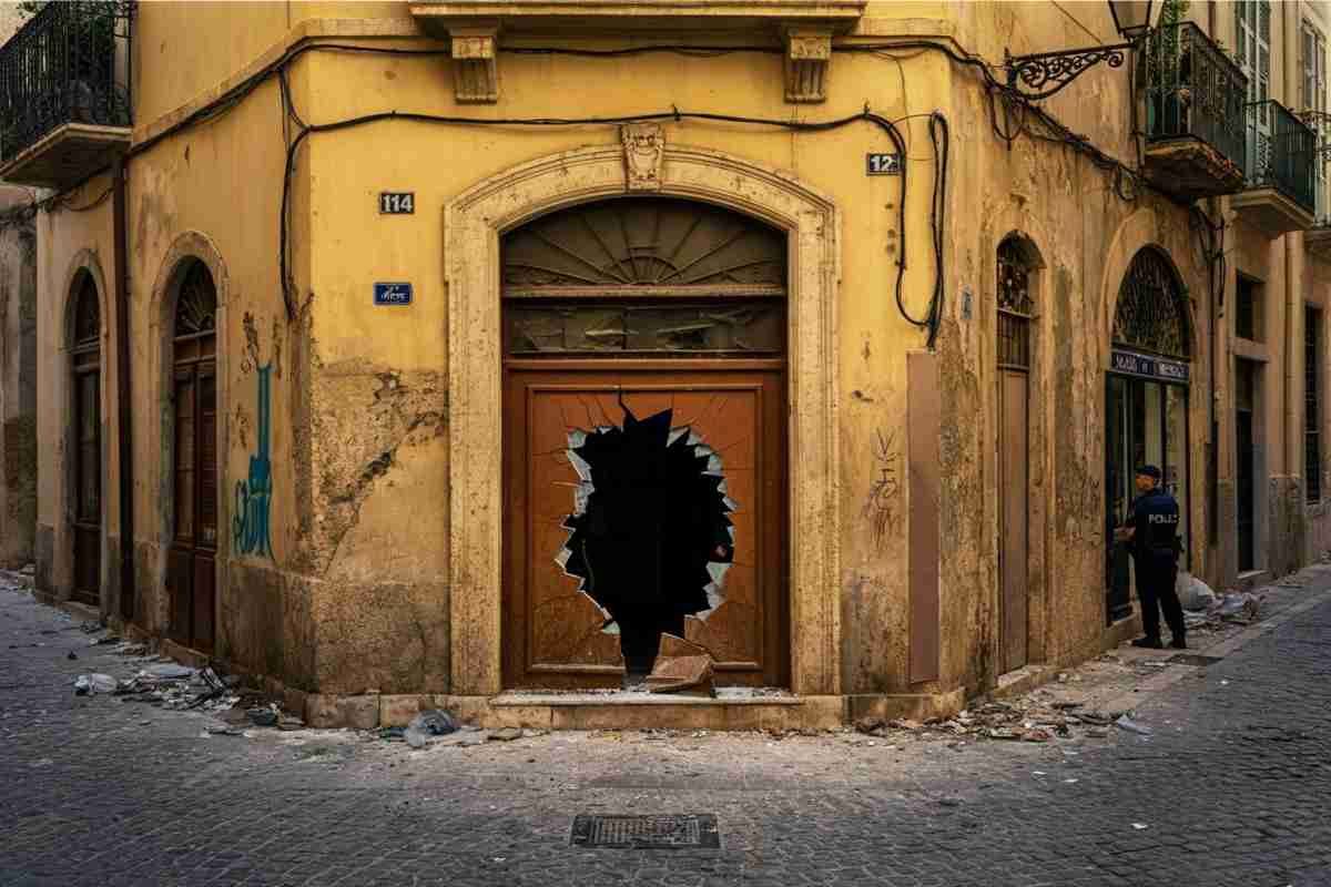 Palermo, l'ennesima spaccata al gran cafè torino: la città chiede un cambiamento urgente