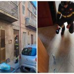 Pavimento rovente: vigili del fuoco intervengono in casa