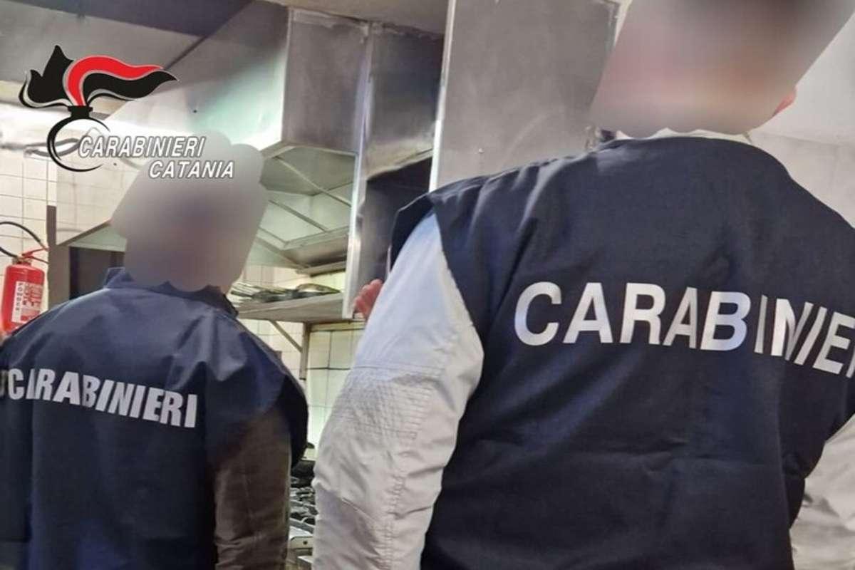 Ristorante del catanese chiuso per escrementi di roditori: l'intervento del nas