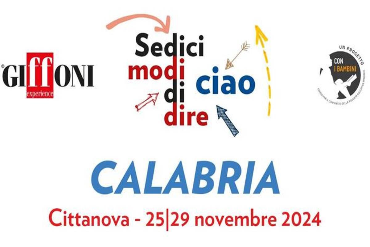 Sedici saluti creativi: giffoni arriva a cittanova