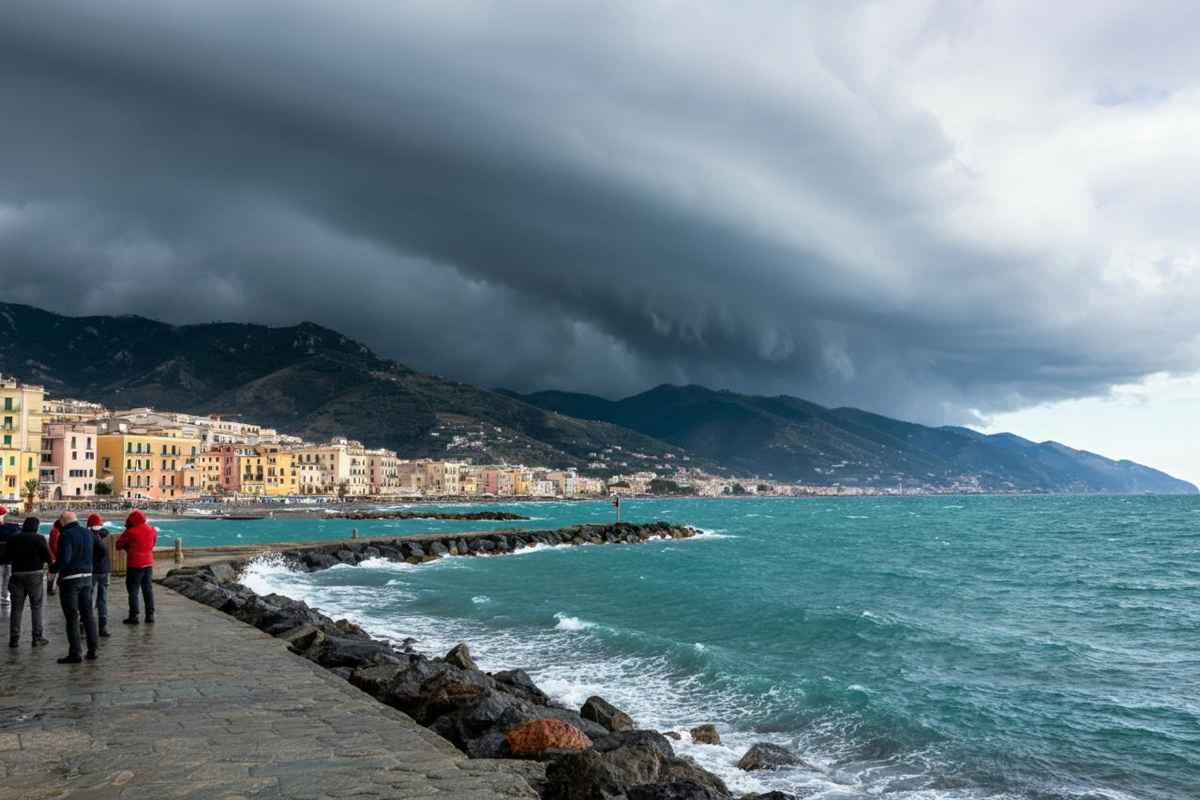 Arriva un fronte freddo: attese tempeste in sicilia