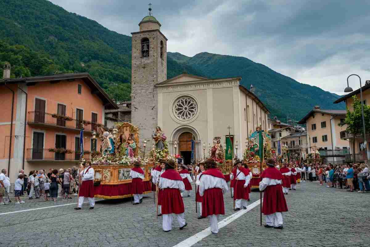 Belpasso festeggia santa lucia tra tradizione e colori dei carri