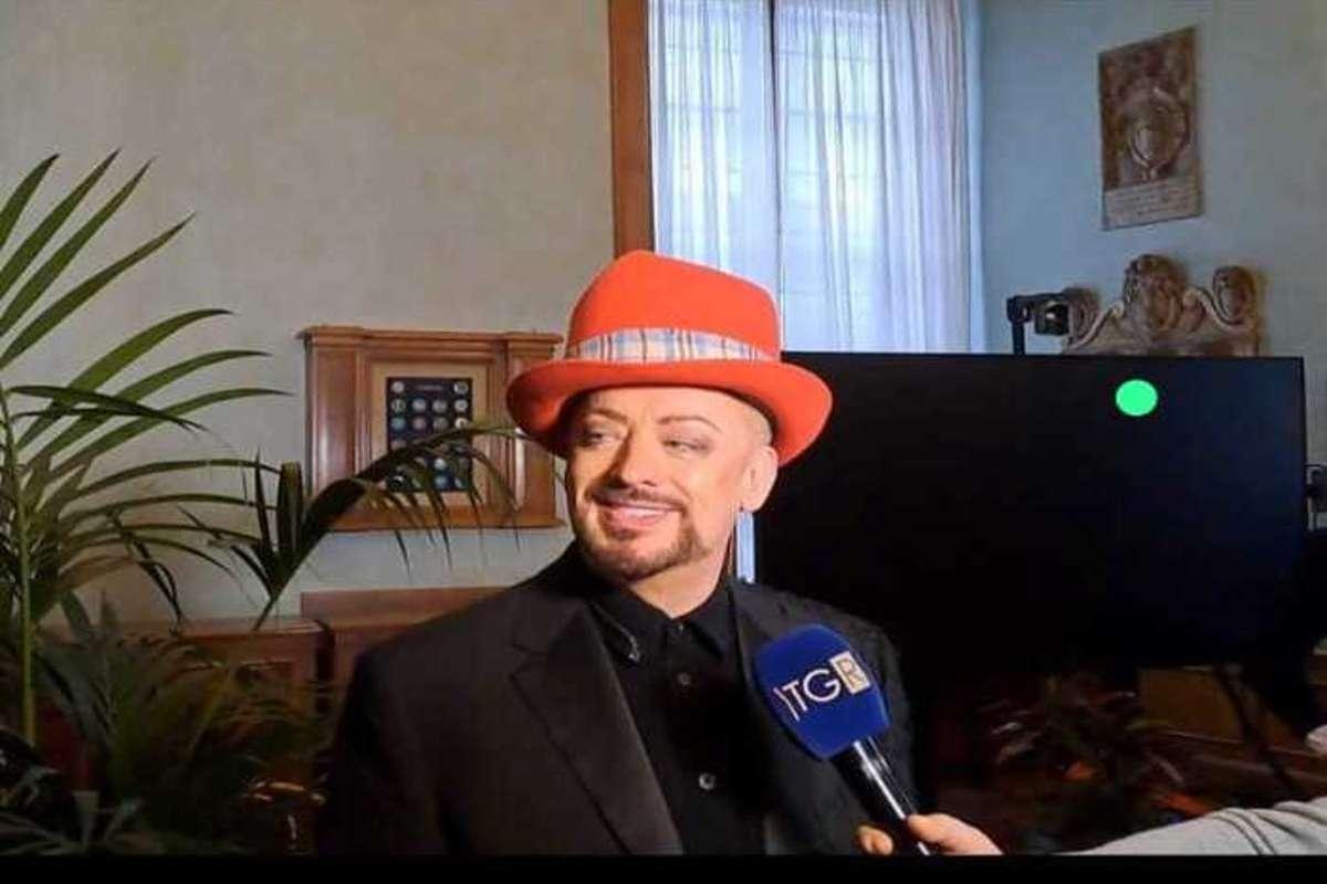 Boy george celebra roma e il suo amore per il lavoro