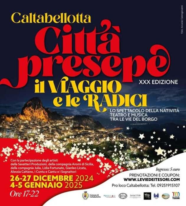 Caltabellotta celebra tre decenni di magia natalizia con città presepe