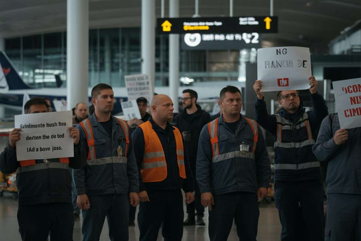 Lavoratori dell'aeroporto di palermo pronti a incrociare le braccia