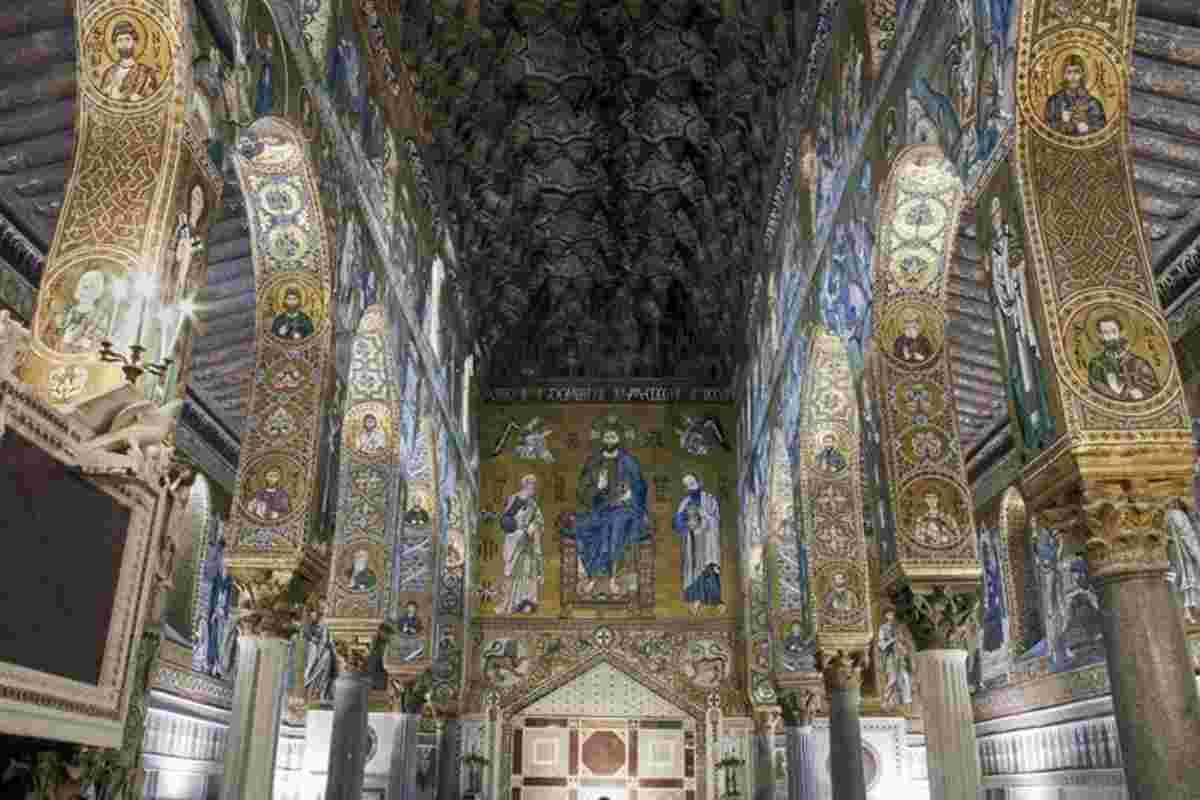 Mosaici della cappella palatina di palermo tornano a brillare grazie al restauro