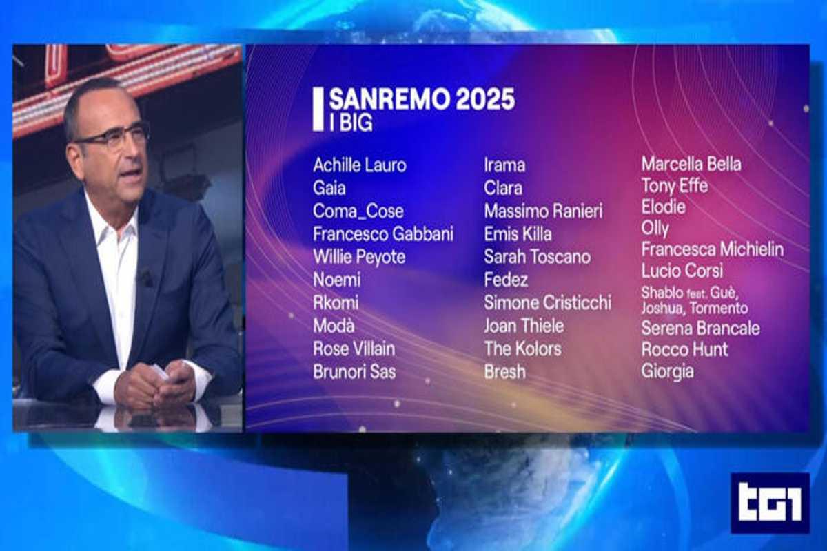 Sanremo: un palcoscenico da record con artisti da 585 platini