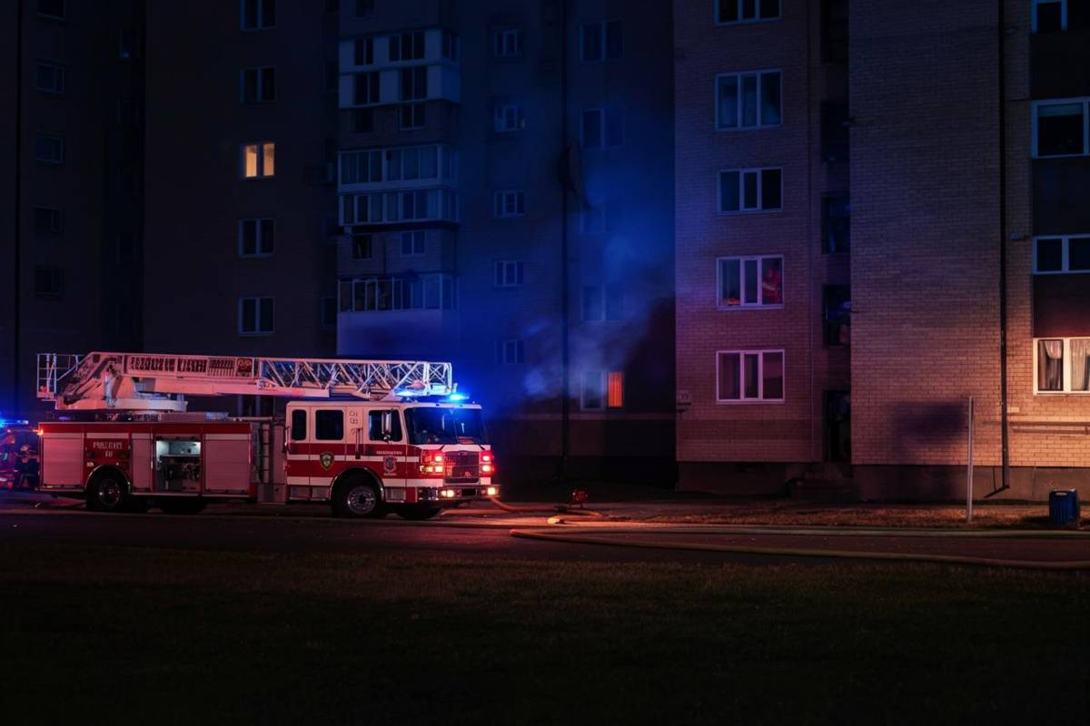 Tragedia a bresso: un uomo perde la vita in un incendio, il fratello gravemente ferito