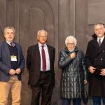 Incontro emozionante tra giuli e la senatrice segre al memoriale della shoah di milano