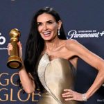 La sorprendente rinascita di demi moore ai golden globes