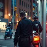 Scooter contro poliziotto: l'incredibile inseguimento che ha sconvolto la città