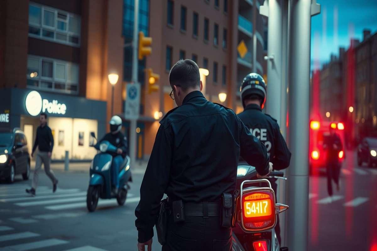 Scooter contro poliziotto: l'incredibile inseguimento che ha sconvolto la città