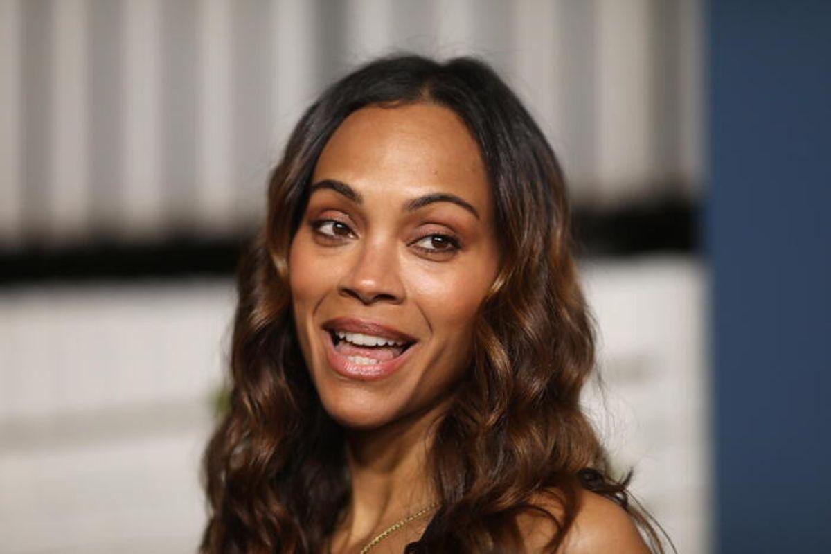 Zoe saldana conquista il golden globe come miglior attrice non protagonista